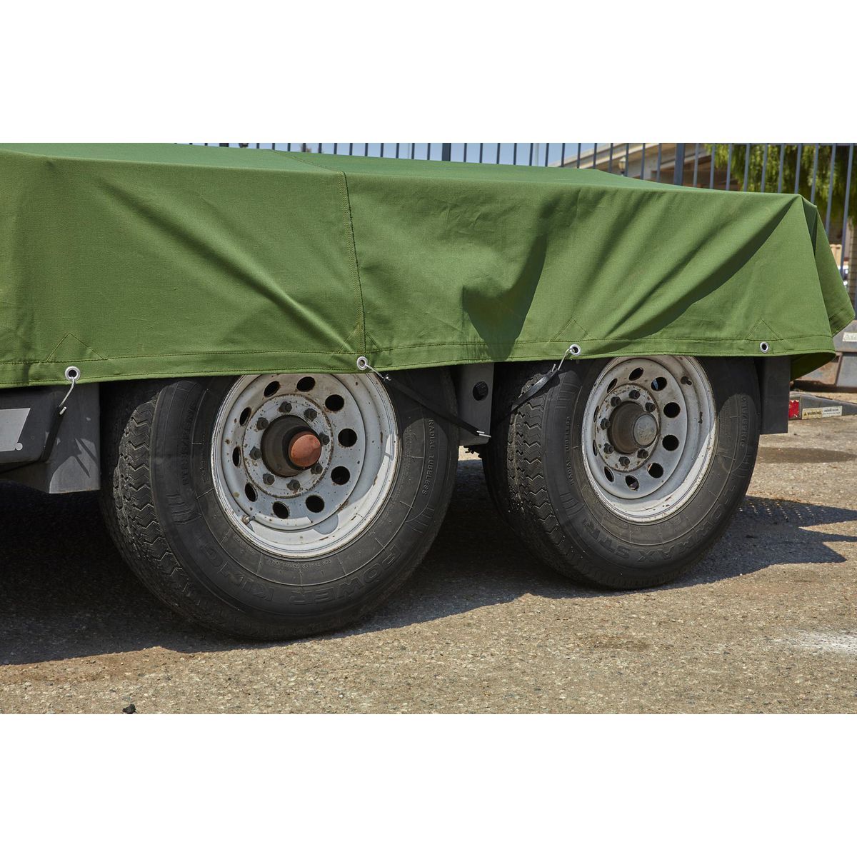 10 ft. x 12 ft. Canvas Tarp V2176