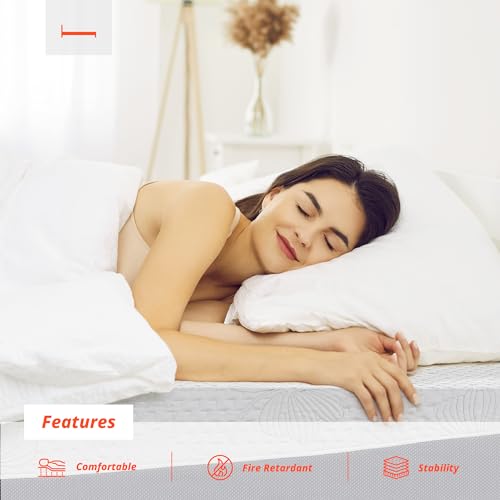 10 Inch Gel Memory Foam Twin Mattress P36235