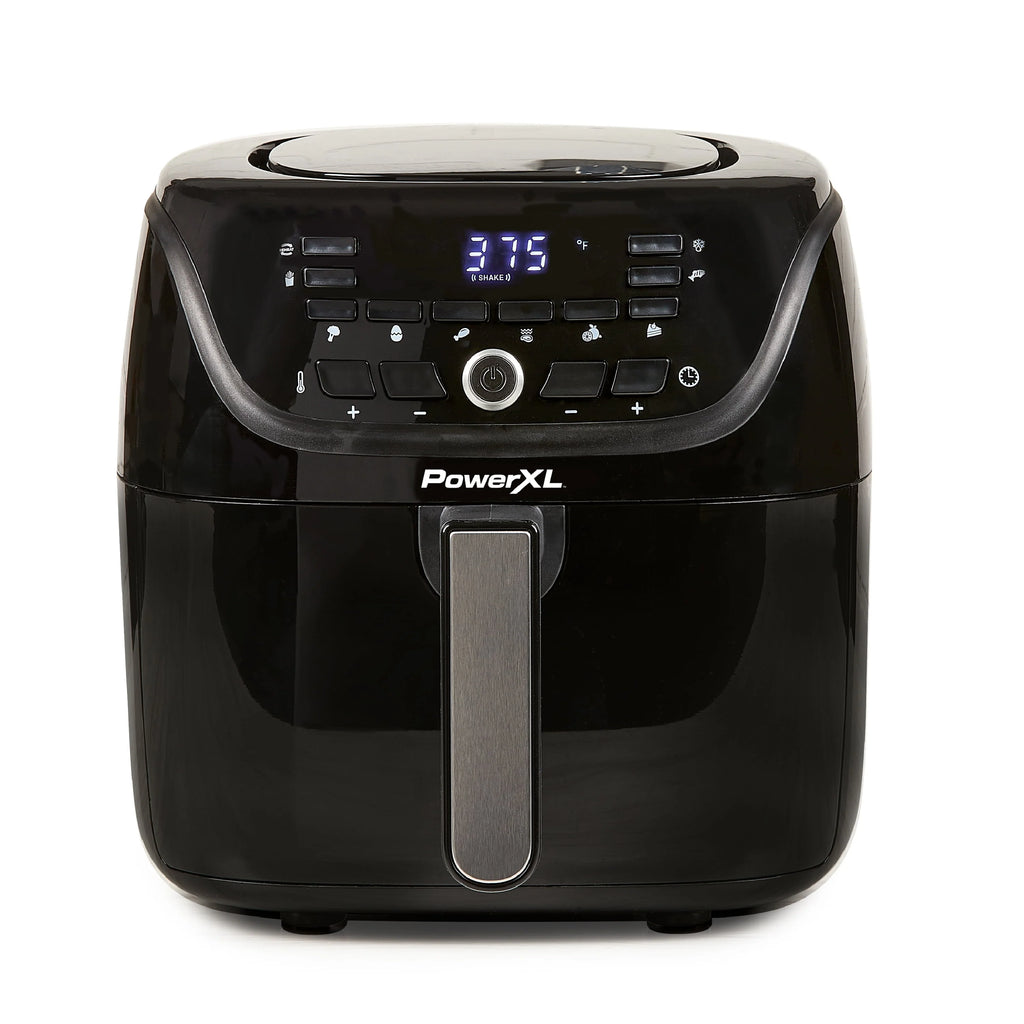 6-Qt Digital Air Fryer with 10 Presets, Black B704