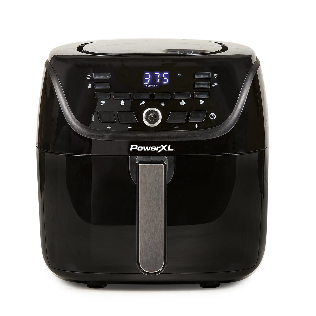 6-Qt Digital Air Fryer with 10 Presets, Black B704