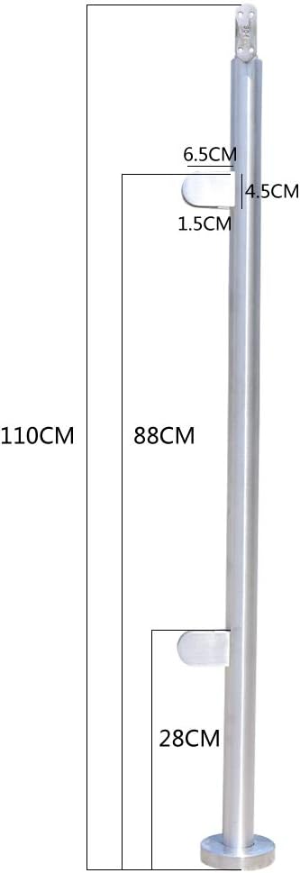 Stainless Steel Railing Post C102627