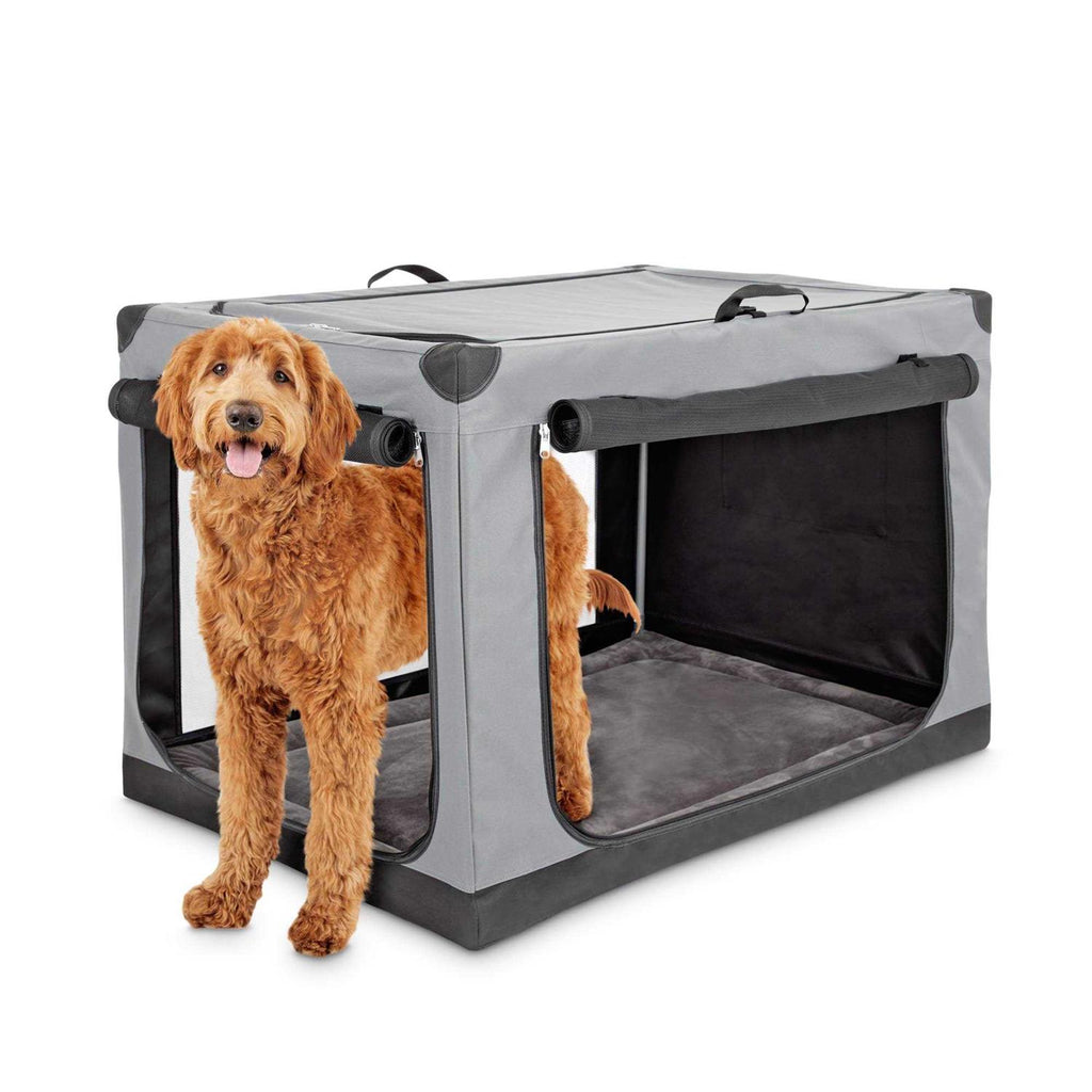 Portable Canvas Dog Crate B156
