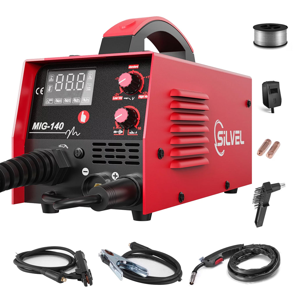 110V 3 in 1 140A MIG/Arc/Lift TIG Welding Machine B613550