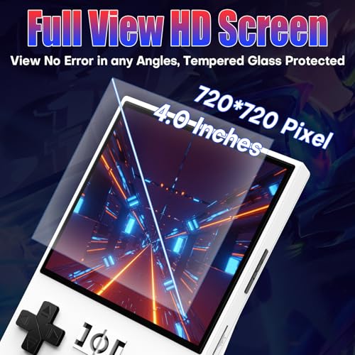 Blue 4.0'' Screen Retro Handheld Gaming Console E2061
