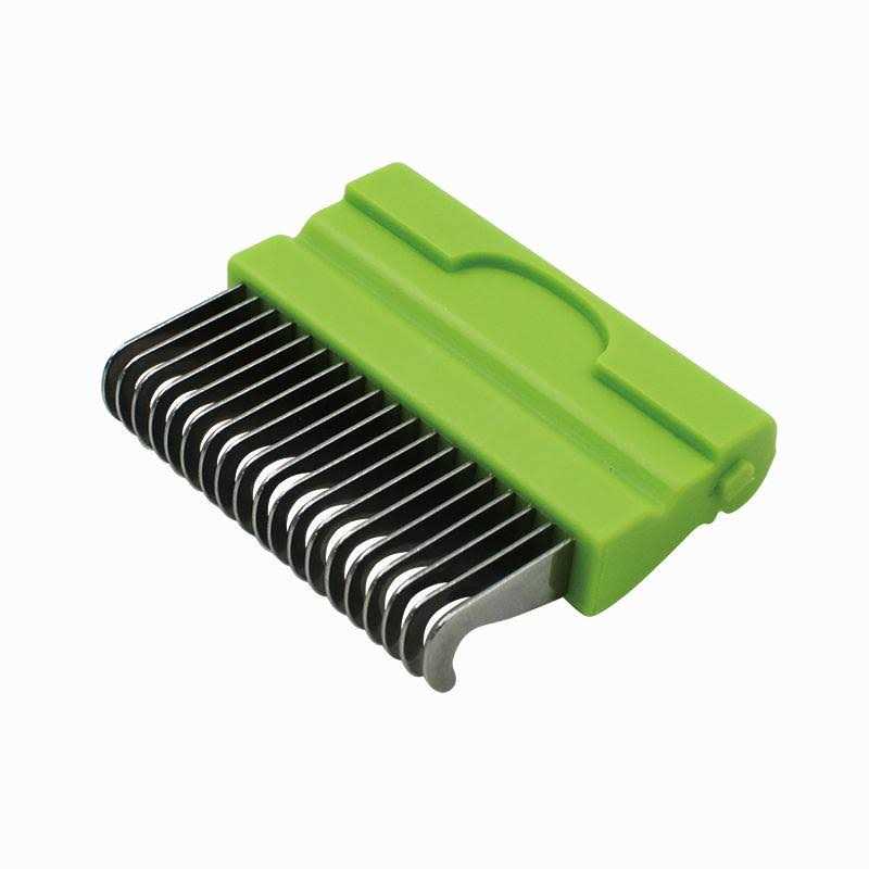5-in-1 Interchangeable Dematting and Deshedding Bristle Pin and Massage Pet Comb G712