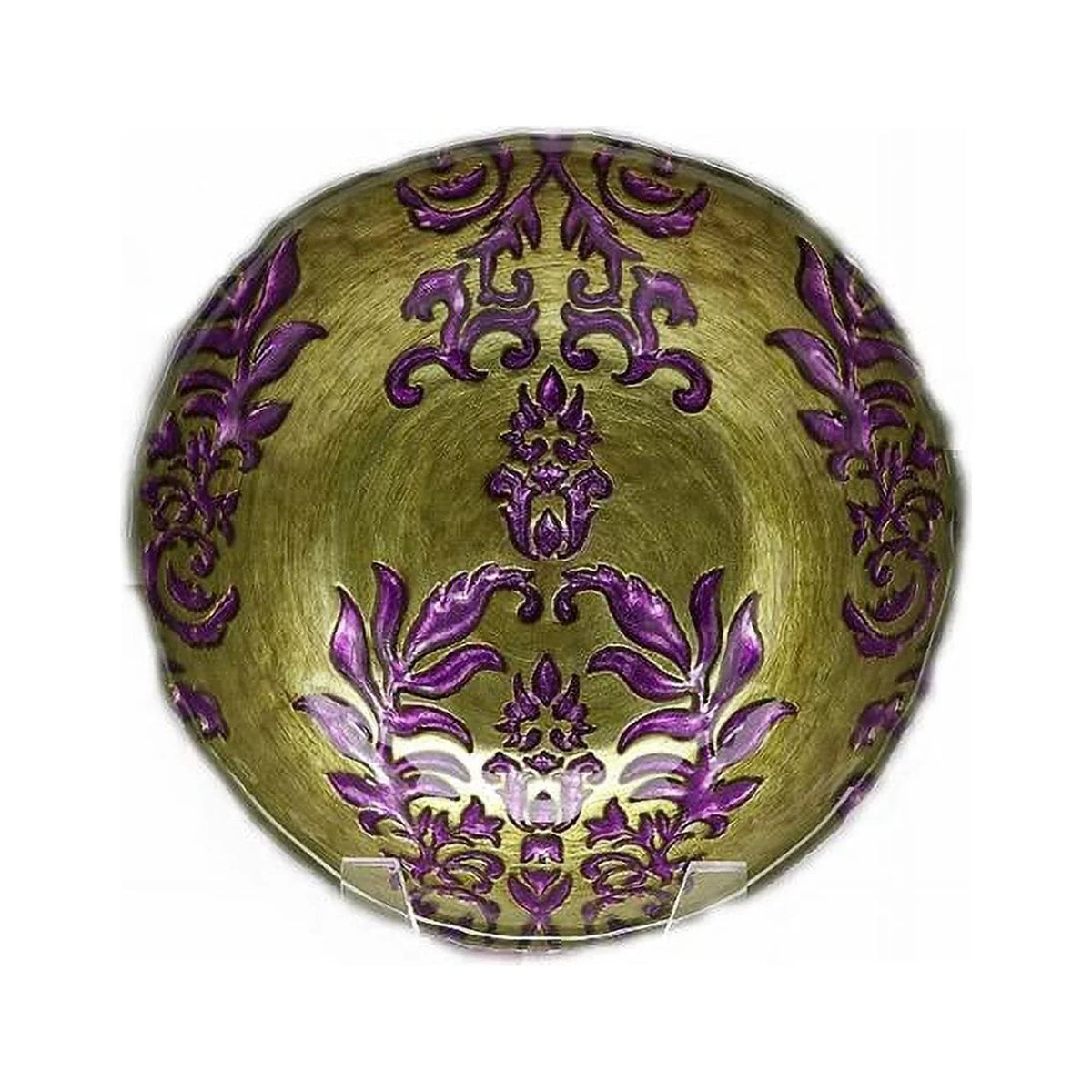 Green Purple Bowl Set of 4 S46512