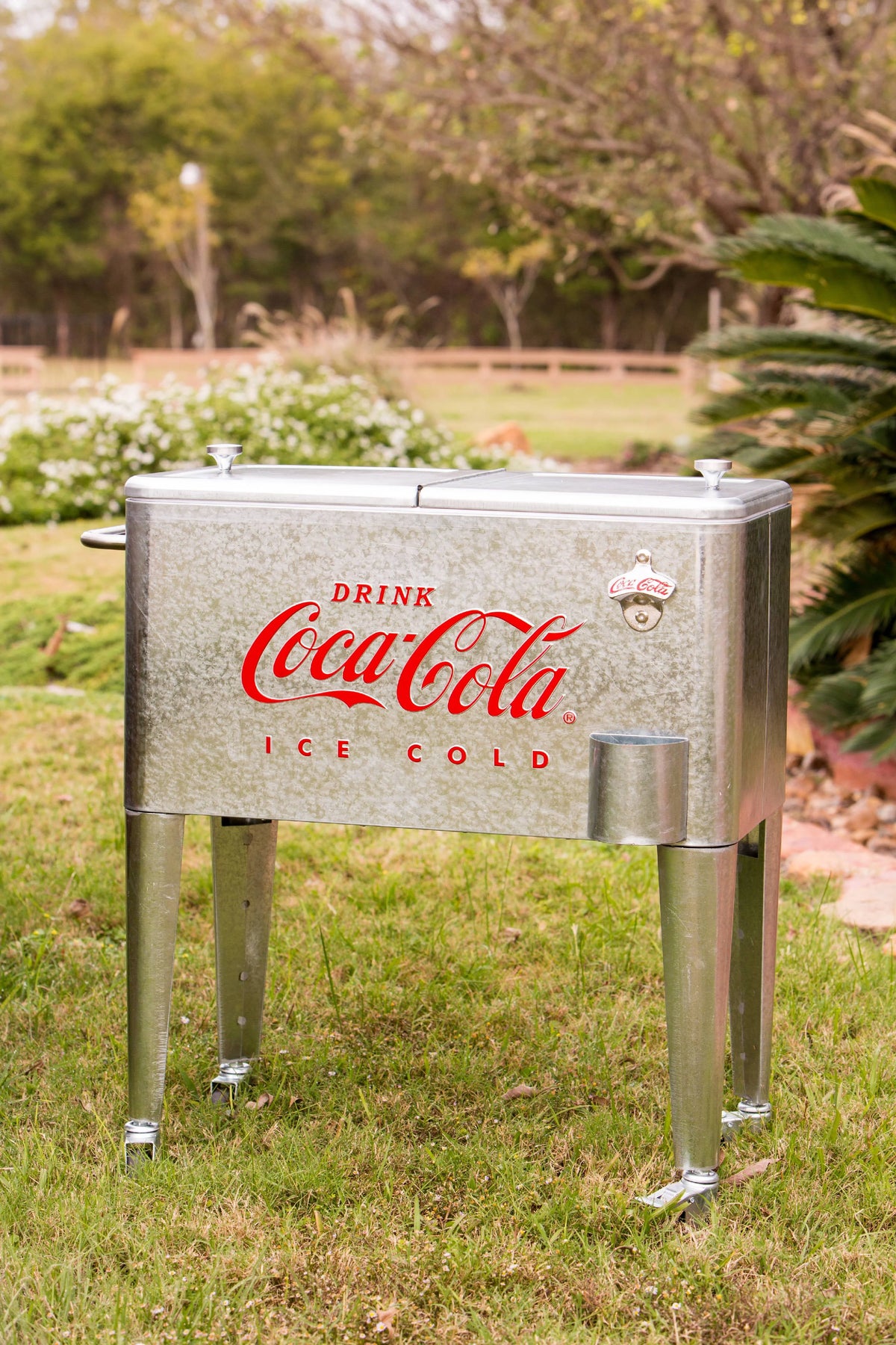 60 Qt Metal Outdoor Patio Cooler Y51581