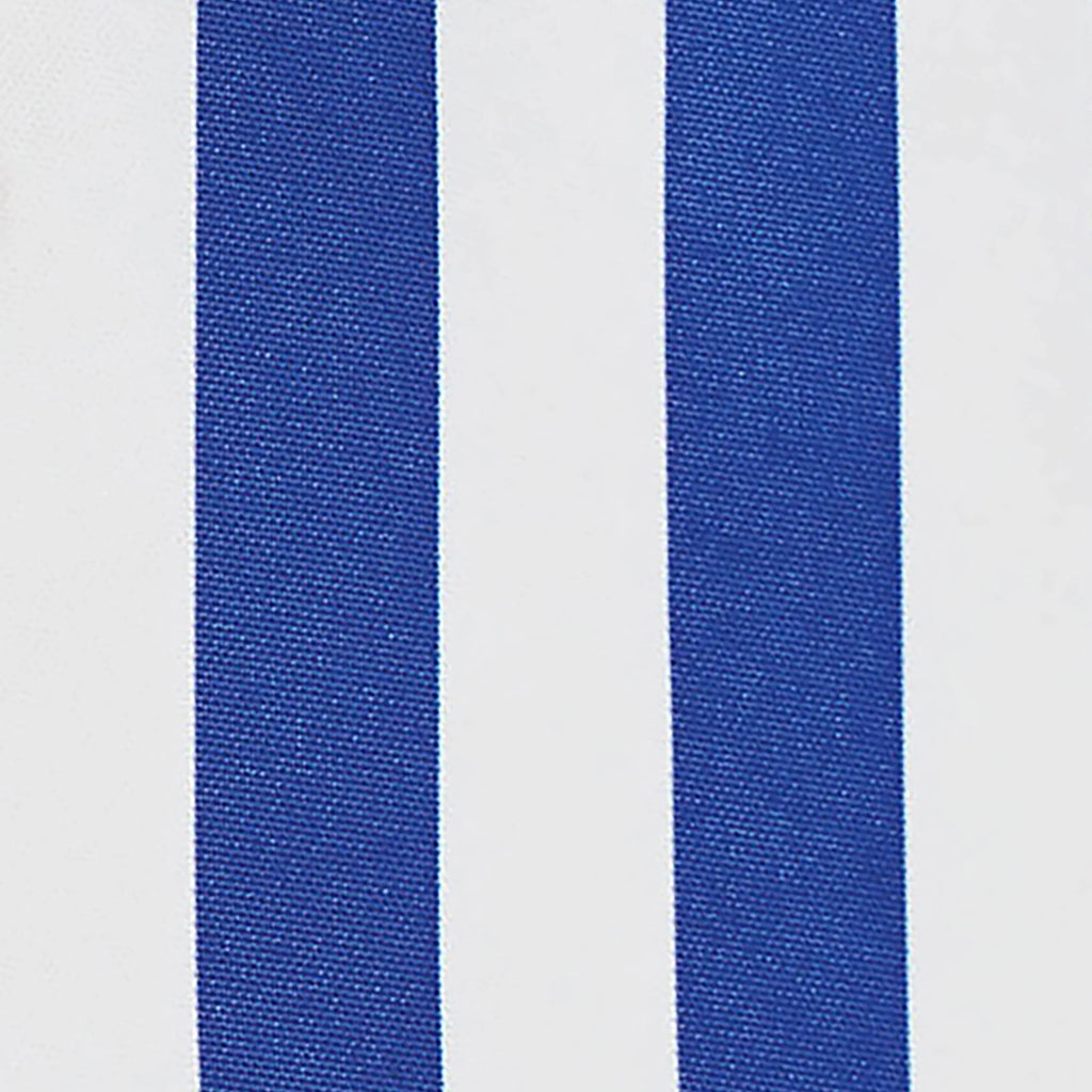Blue & White Stripe Folding Beach Lounger 2-Pack L666