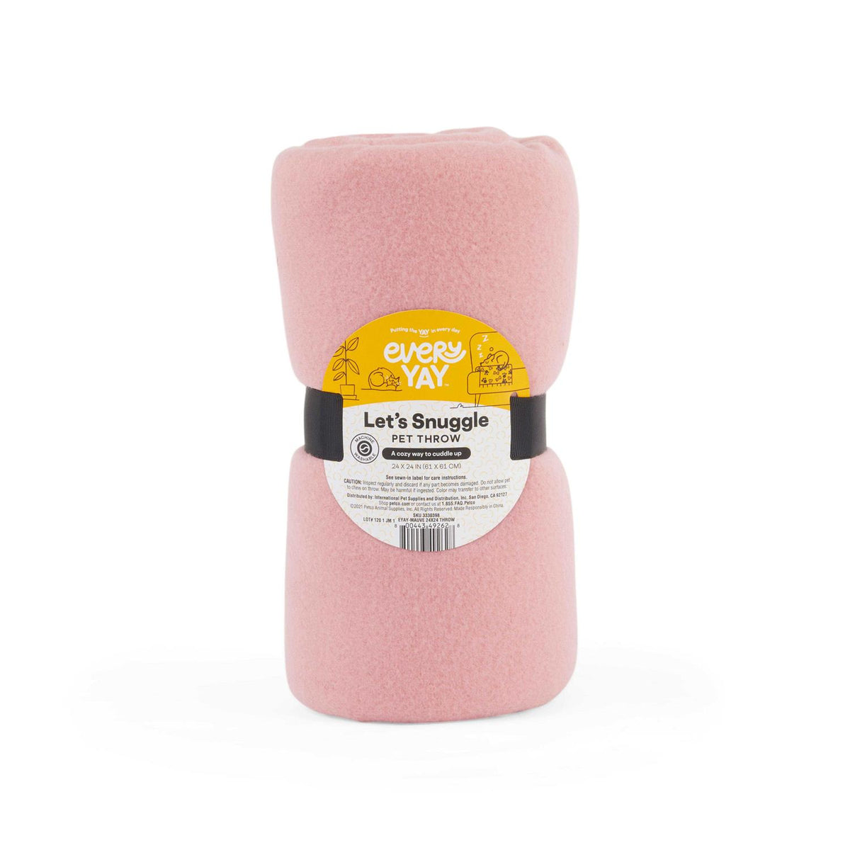 Mauve Throw E3689