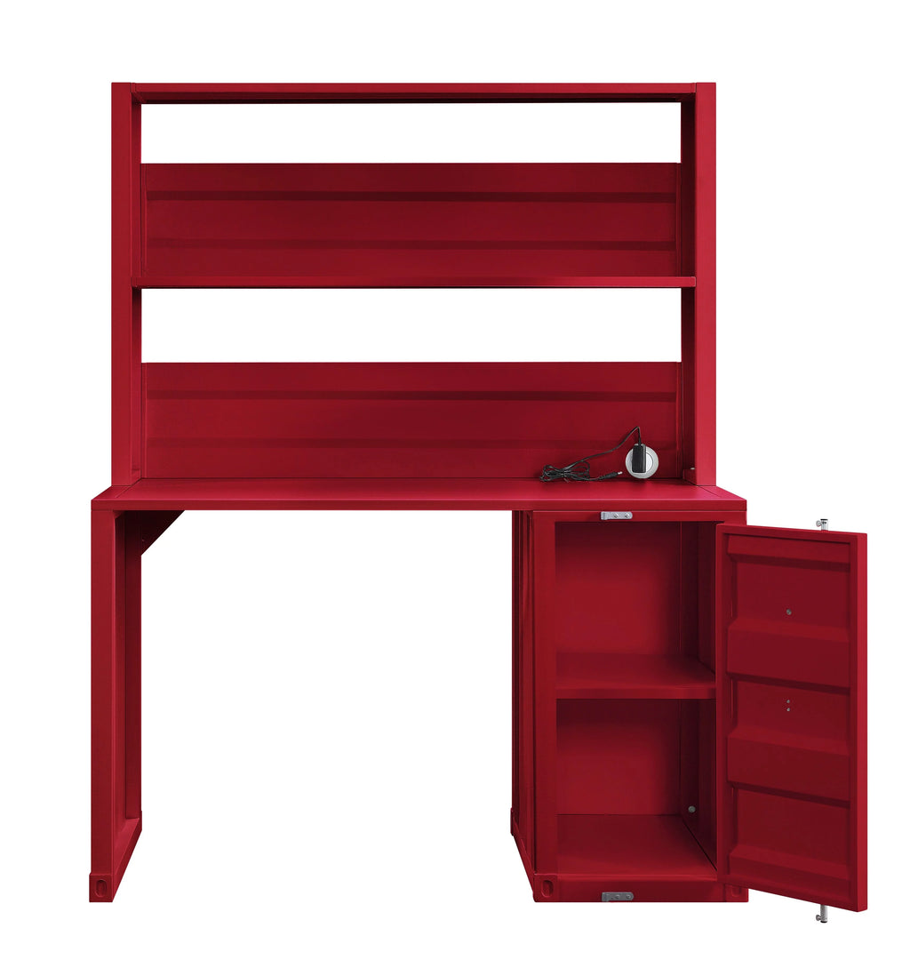 Cargo Wardrobe Double Door Red E6022
