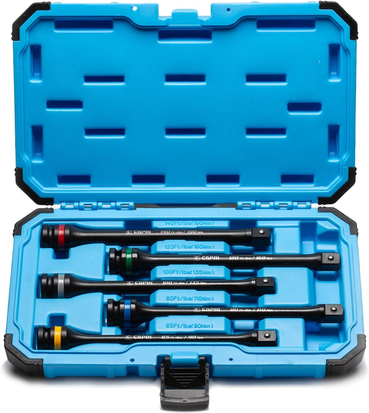 5 Piece Torque Limiting Extension Bar Set, 1/2 in. Drive L697040