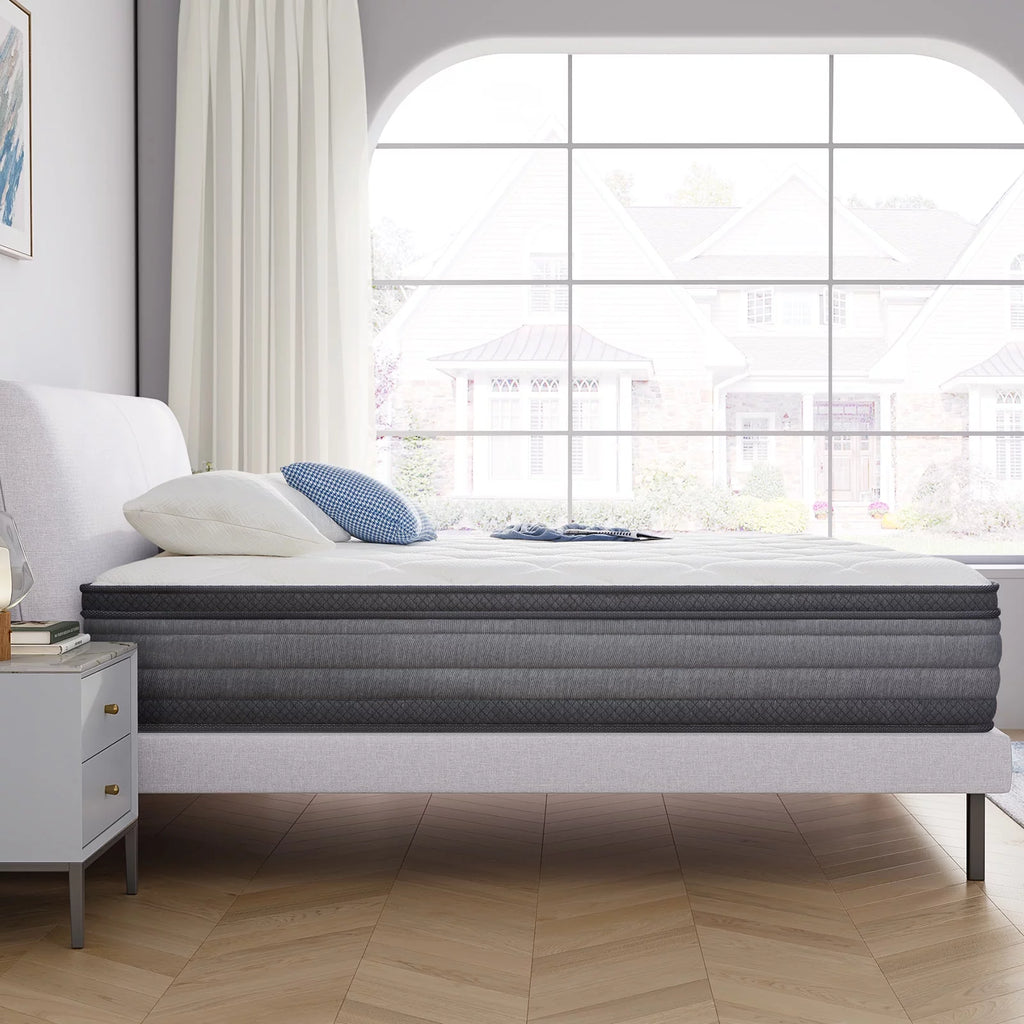 Queen 9" Hybrid Gel Memory Foam Innerspring Mattress O394