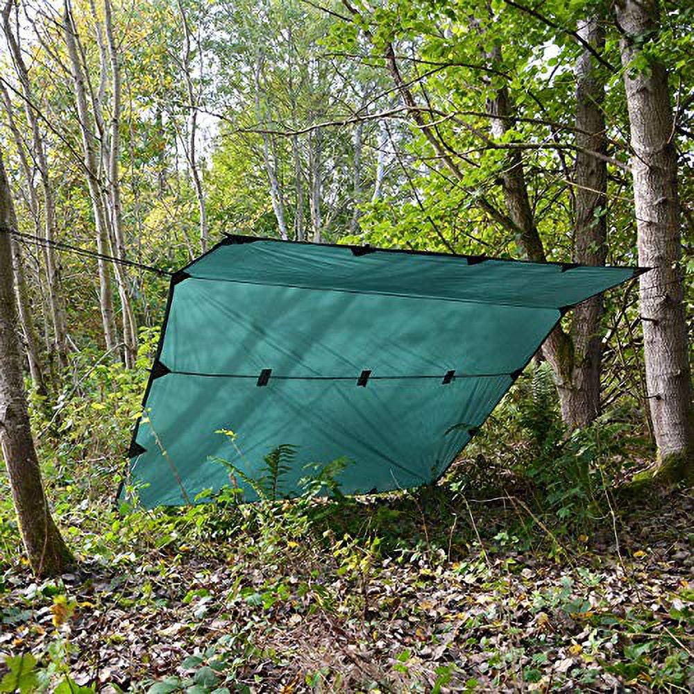 Olive Green Waterproof Rainfly Tarp Tent Shelter W873161