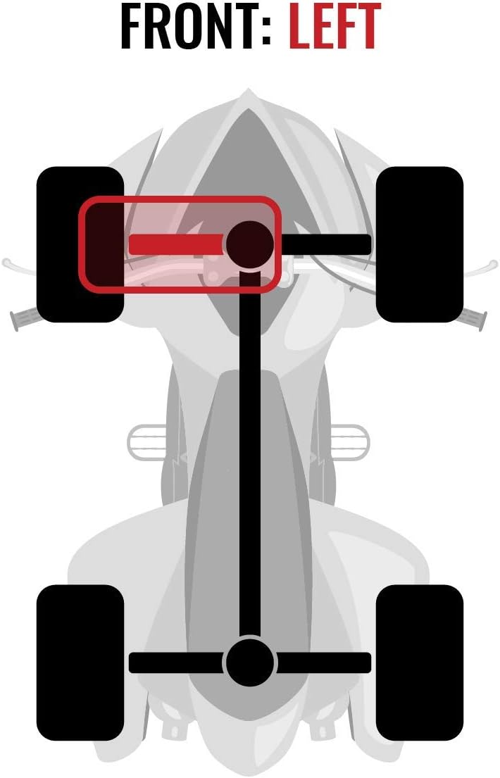 Front Left Axles for Can-Am Renegade 1000 4X4 Z56096