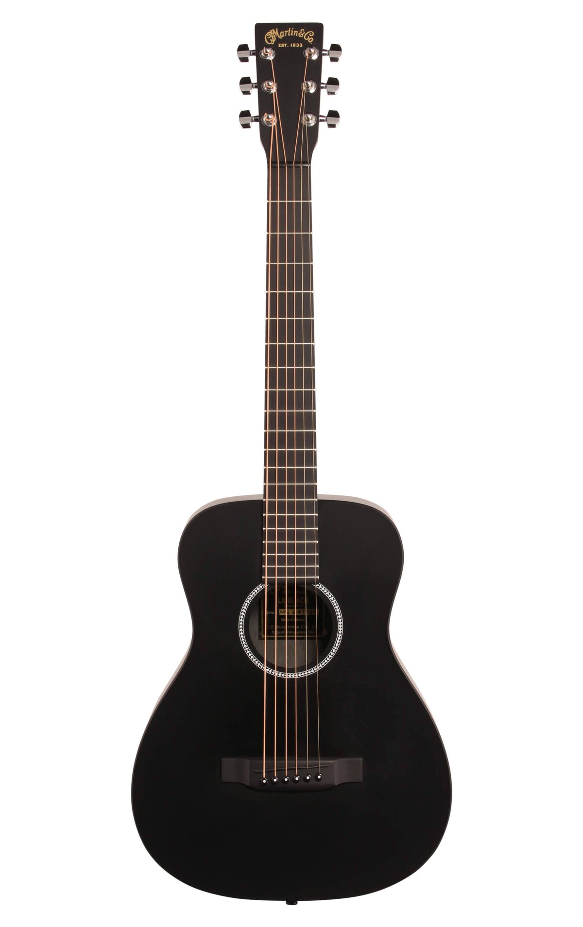 Black Acoustic Guitar O951