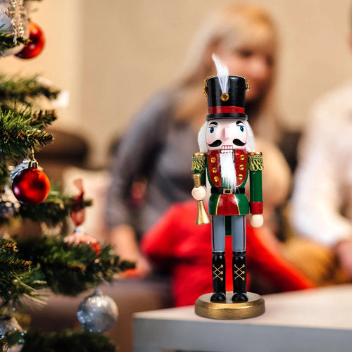 3 Pieces Nutcracker Wood Decor C3650
