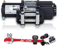 4500 lb Electric Steel Rope ATV Winch Kit, 12V, IP67 Waterproof S455378