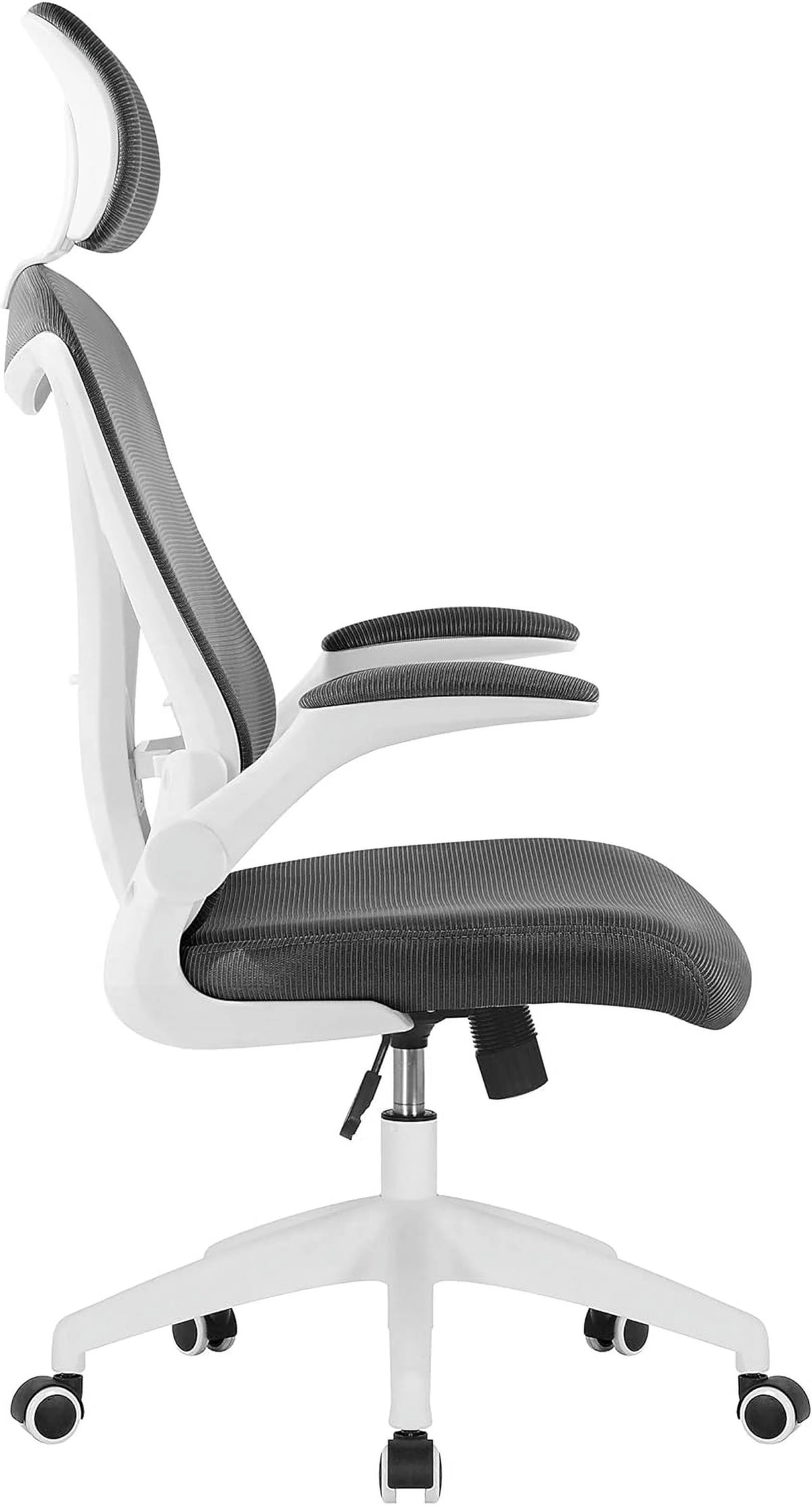Office Chair with Headrest, Mesh Back, Armrests and Adjustable Seat with Wheels V42377