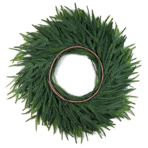 24 Inch Christmas Wreath 2 Pack L82326