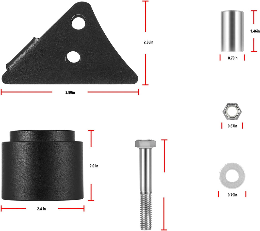2.5'' Lift Kit UTV Front and Rear Suspension Pack of 2 Z5477