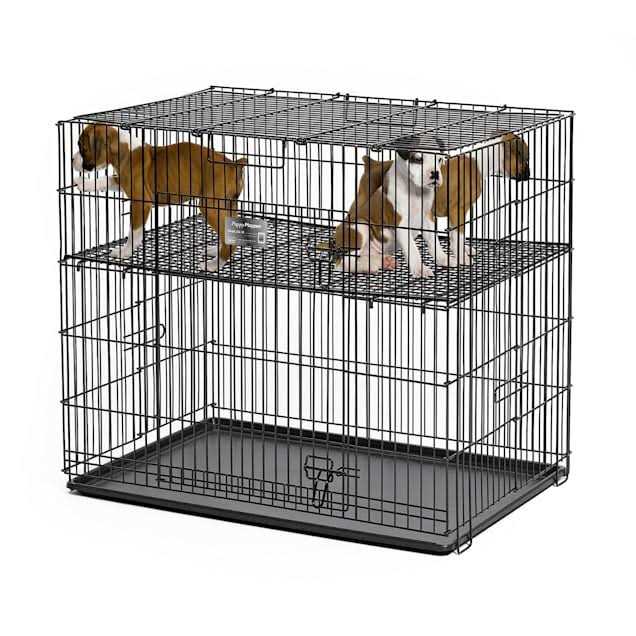 Puppy Playpen with Plastic and Floor Grid G4945