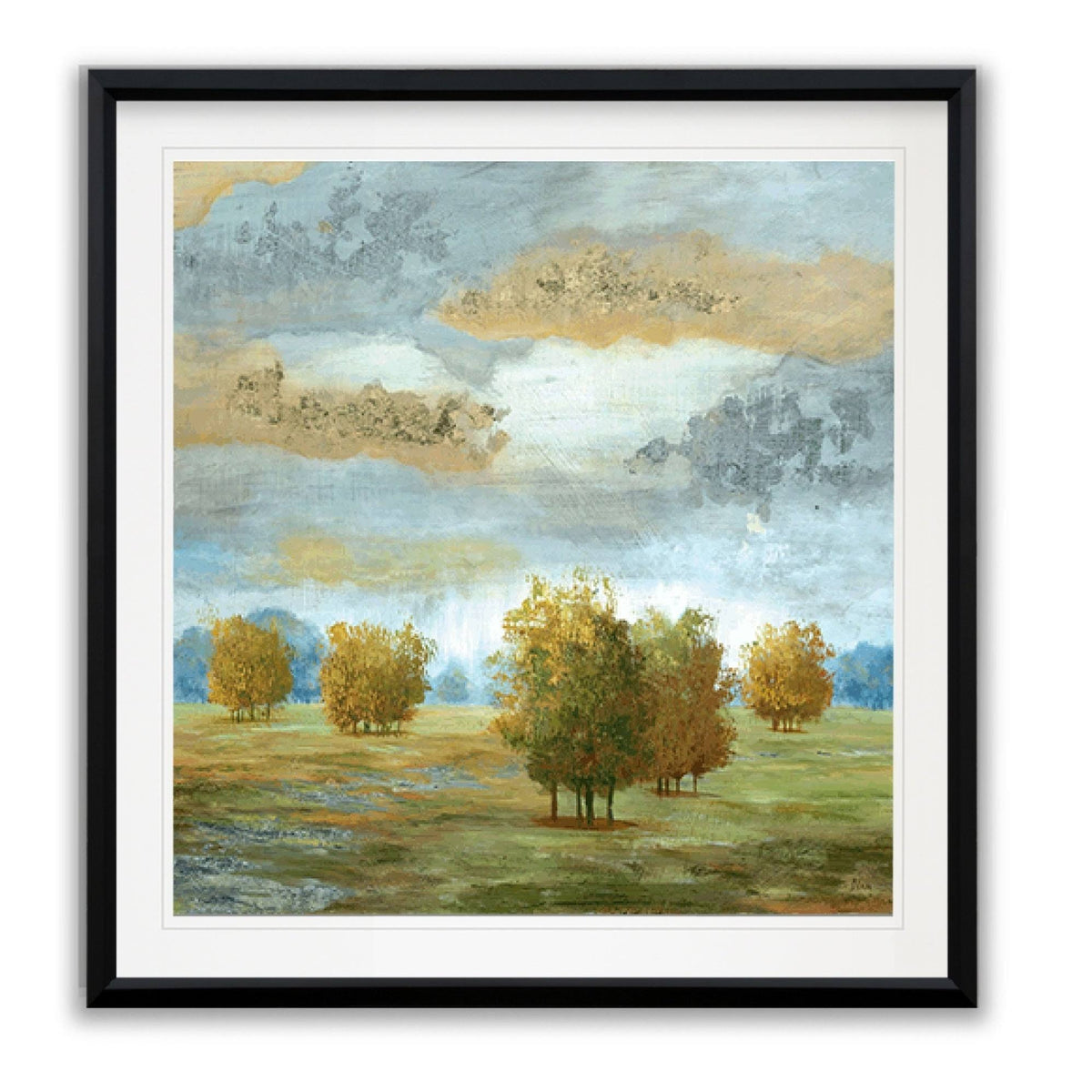 Framed Giclee Print 38x38 Y4459
