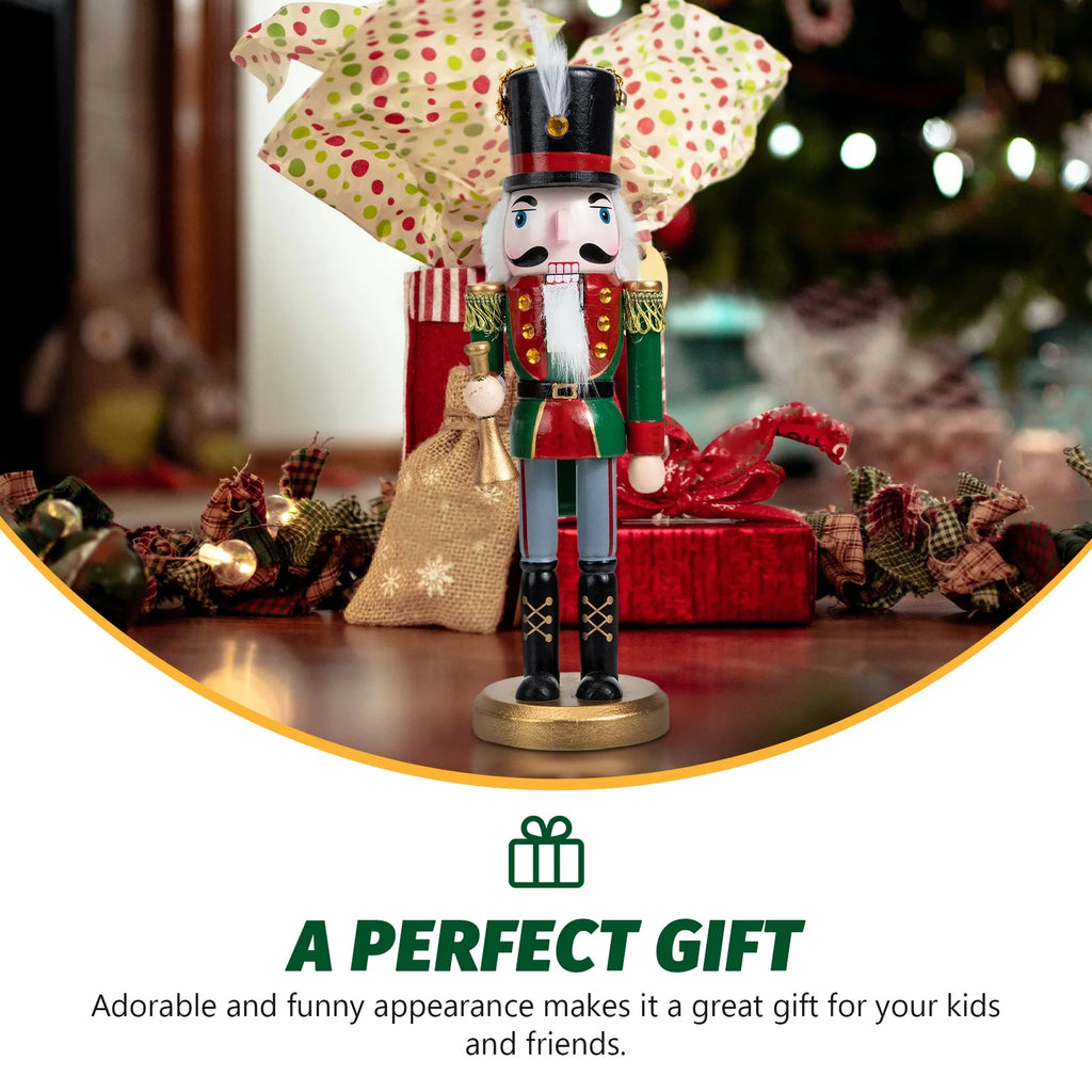 3 Pieces Nutcracker Wood Decor C3650