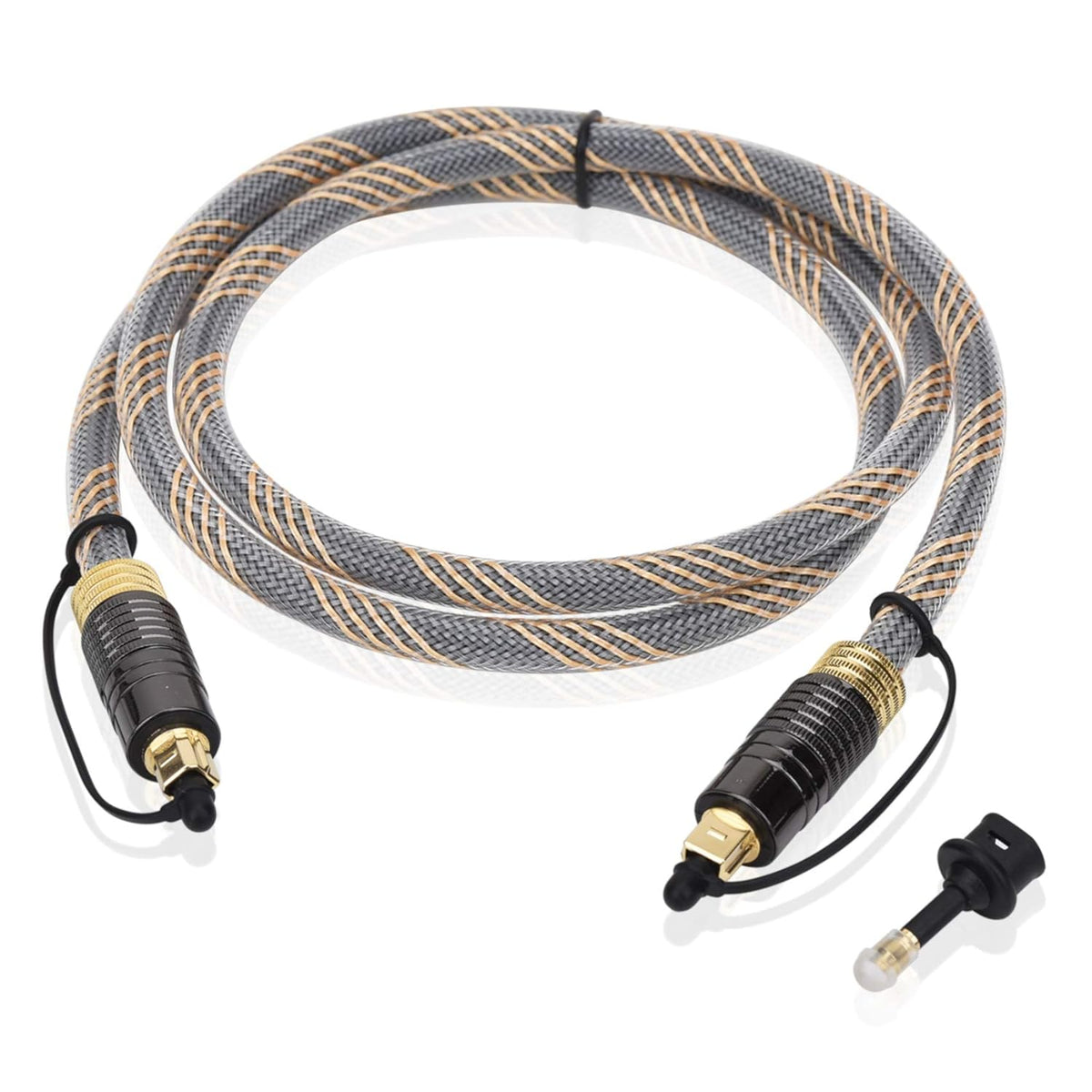 Digital Optical Audio Cable Male to Male 3M Pack of 2 M4381