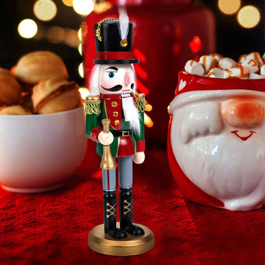3 Pieces Nutcracker Wood Decor C3650