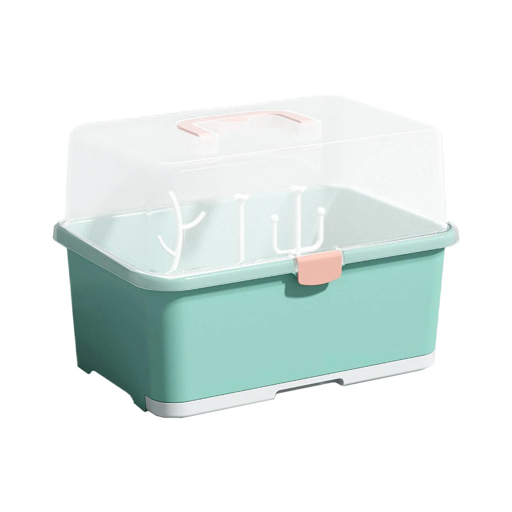 Portable Baby Bottle Drying Rack with Drainer P95348