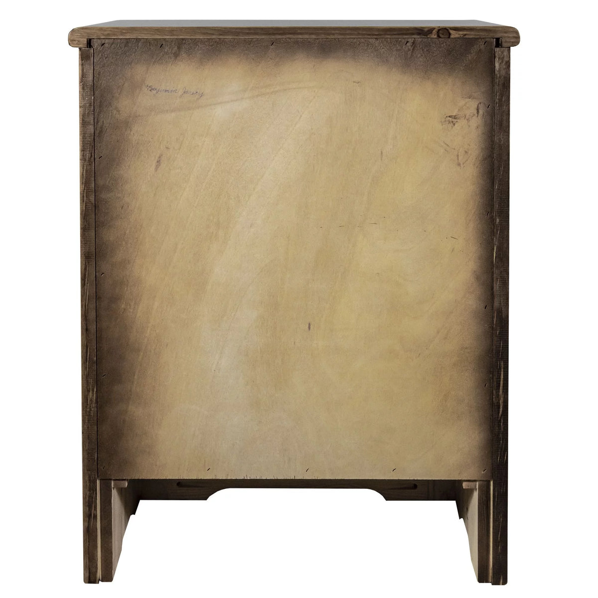 Accent Cabinet with Laser Engraved Wolf Design K635