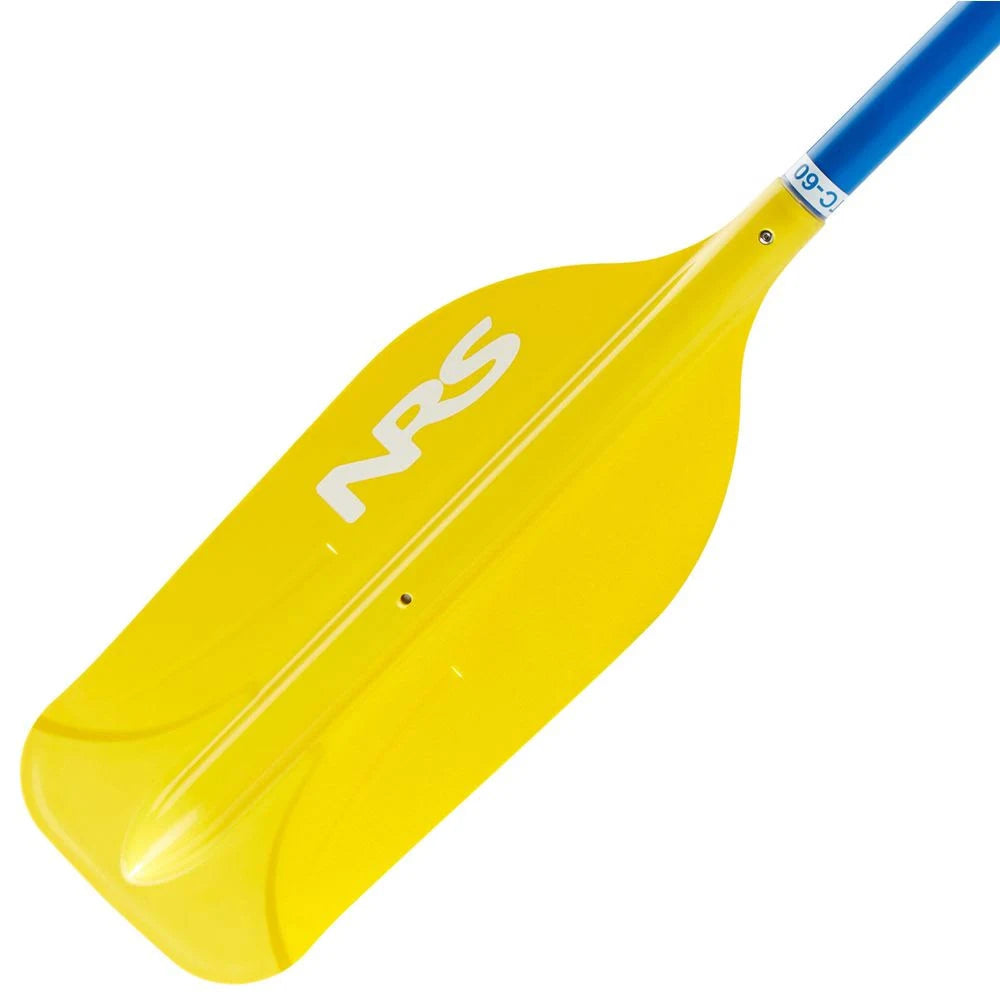 Blue/White 60in Canoe Paddle D24474