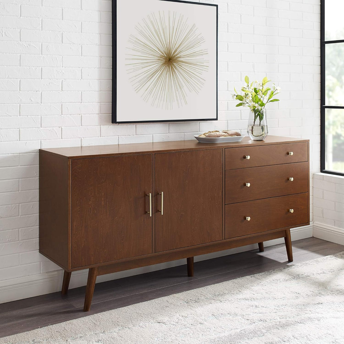 70 Inch Wood Storage Cabinet U93663
