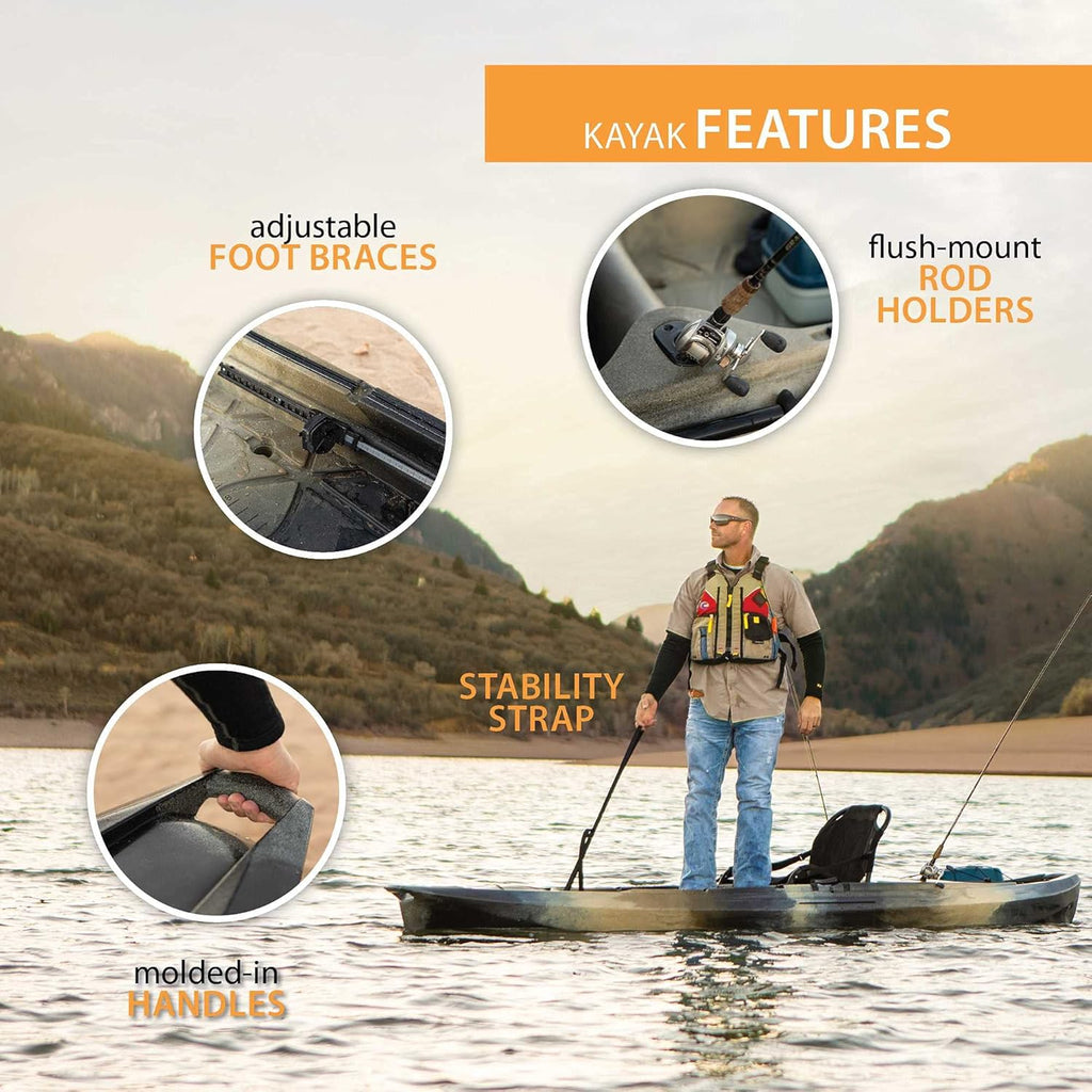 Stealth Pro Angler 118 Fishing Kayak Q7673