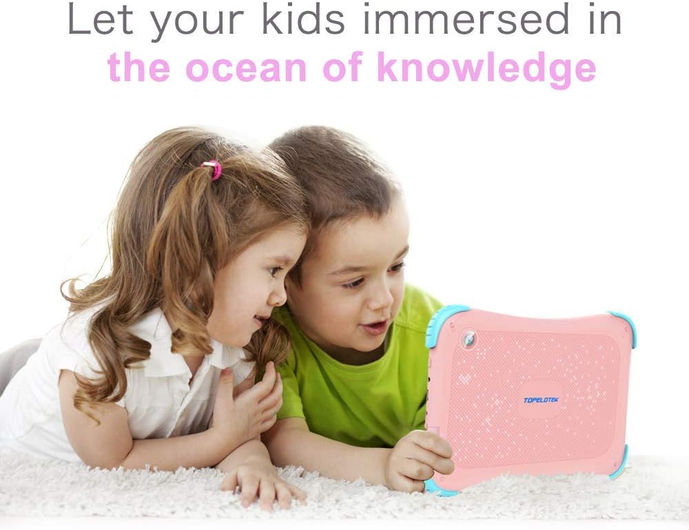 Pink Kids Tablet 7 Android Tablet 1GB + 32GB Pack of 2 H409317
