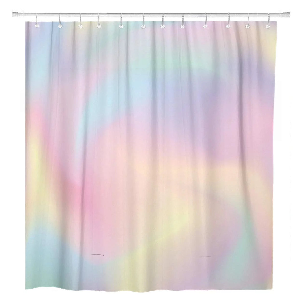 Watercolor Ombre Blue Shower Curtain 66x72 inch D389