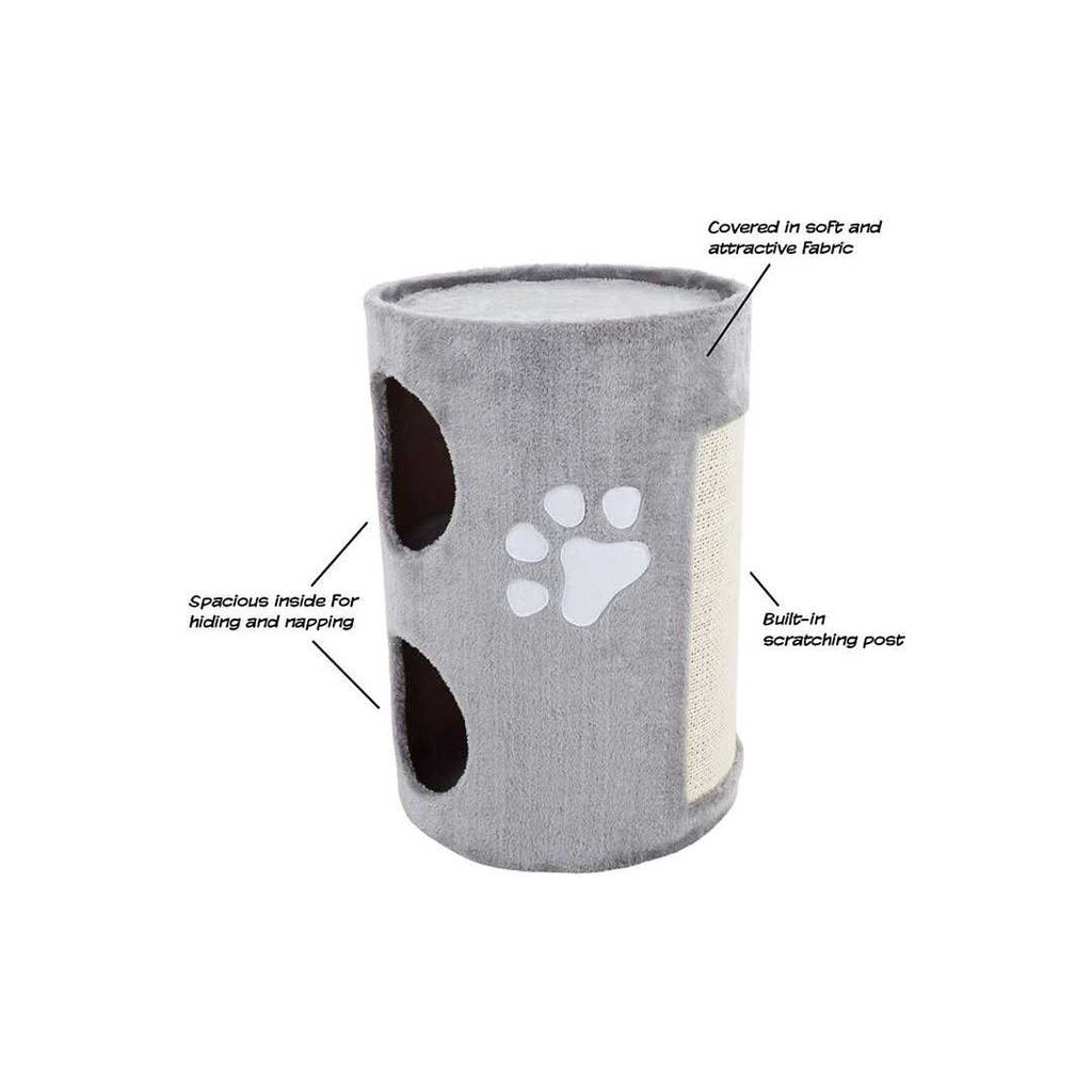 2-Story Cat Condo & Scratching Pad Q23620