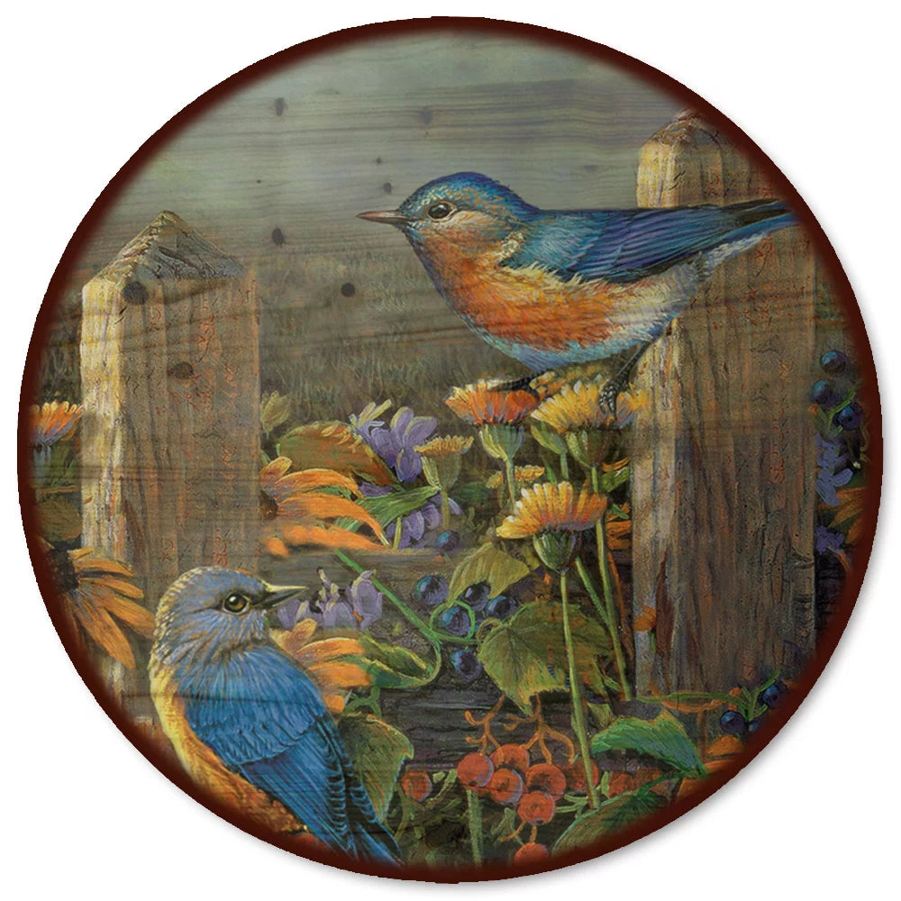Wood Lazy Susan 18 x 18 E6303