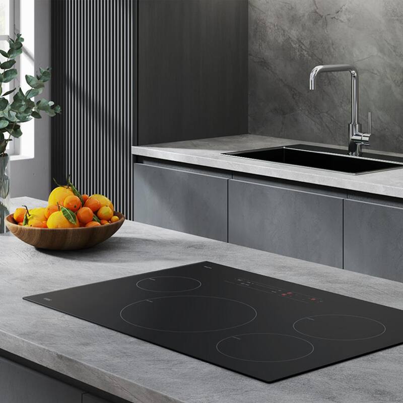 Smart Induction Modular Cooktop in Black with 4 Elements S1172