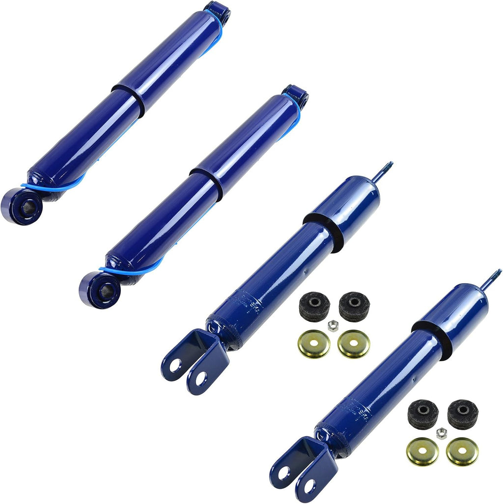Shock Front Rear Kit Set of 4 for 1999-2007 Chevy GMC Silverado Sierra 1500 4WD O3016