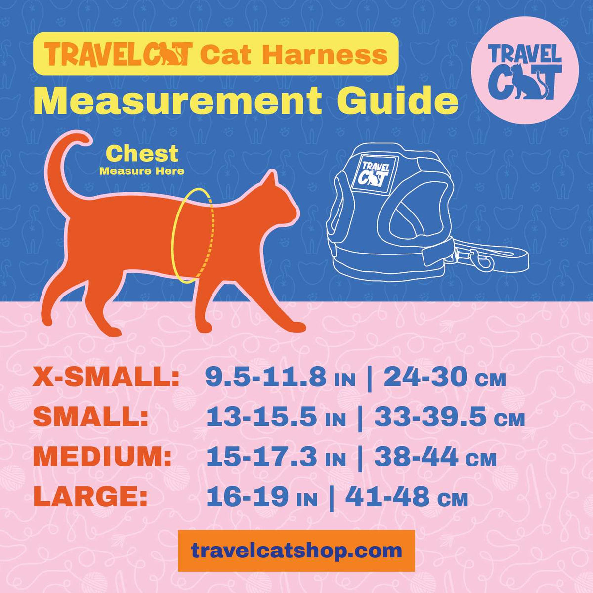 Reflective Cat & Kitten Harness and Leash P218311
