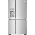 36 in. Wide 21.5 cu. ft. Counter-Depth 4-Door Stainless Steel Refrigerator Q418860