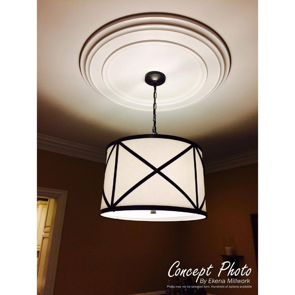 16x22OD x 3 5/8x22ID x 3/4x22P Ceiling Medallion Z594