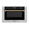 24 Microwave Drawer in Stainless Steel T100