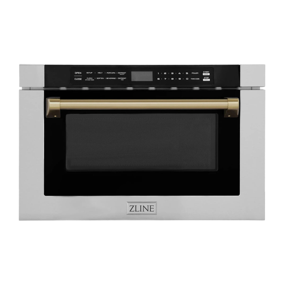 24 Microwave Drawer in Stainless Steel T100
