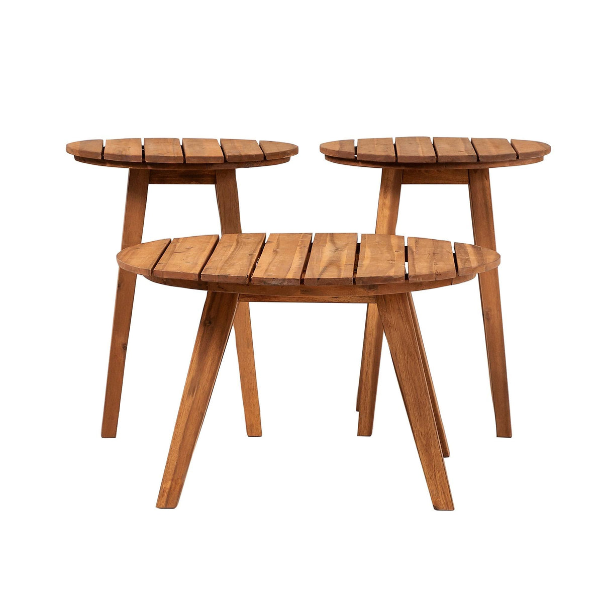 3-Piece Round Patio Table Set I314