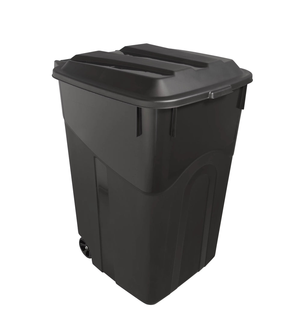 45 Gallon Wheeled Heavy Duty Plastic Garbage Can D4349