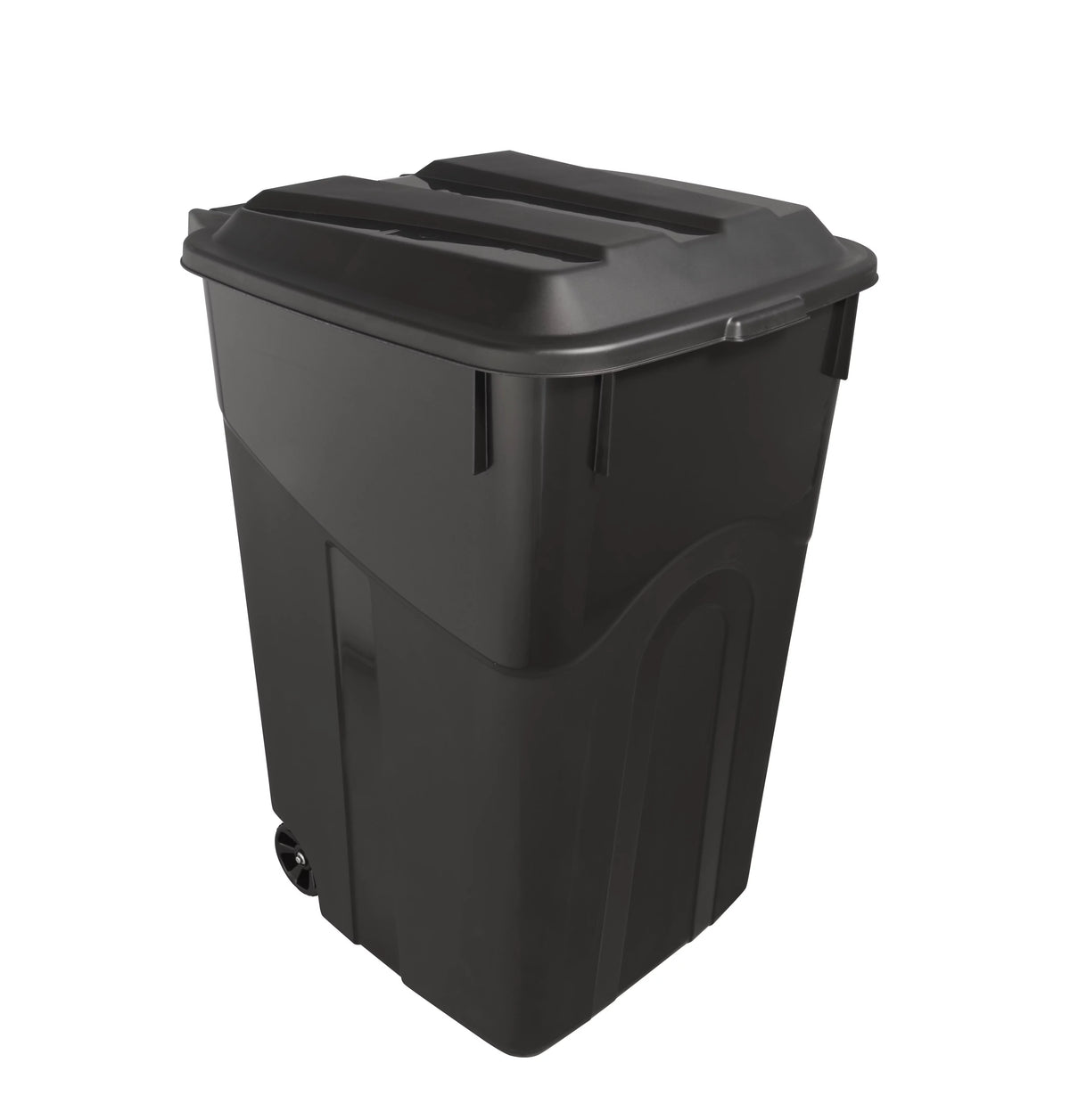 45 Gallon Wheeled Heavy Duty Plastic Garbage Can D4349