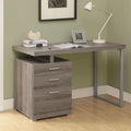 Dark Taupe Home Office Computer Desk E8164