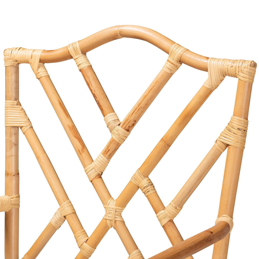 Finished Rattan Armchair L128332